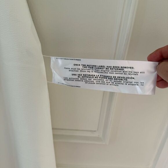 Dress The Population White One-Shoulder Tiffany Jumpsuit White Large NWT - Picture 9 of 14